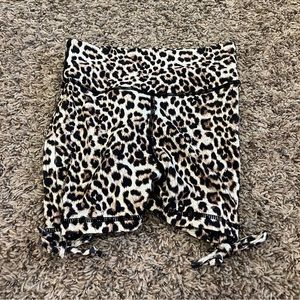 Cheetah Zyia spandex shorts